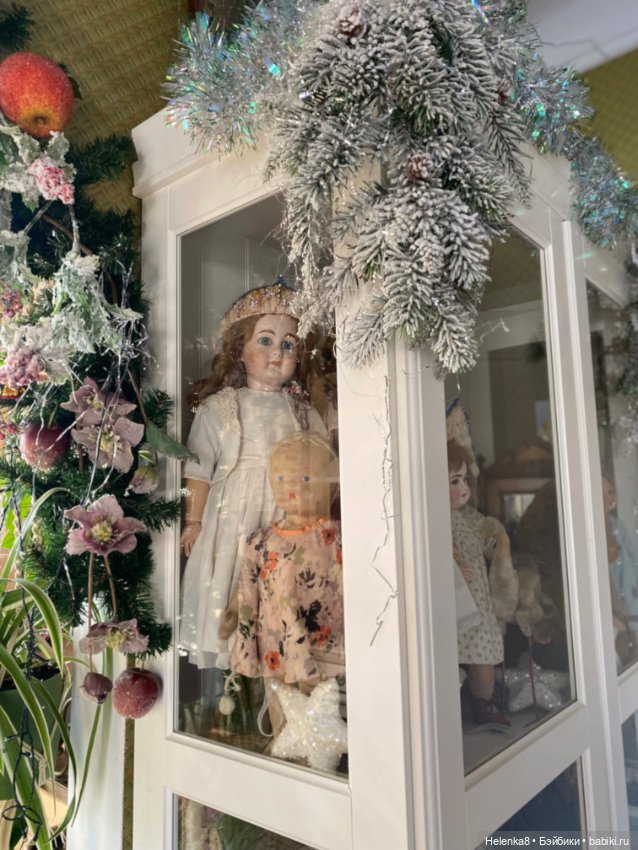 Антикварные куклы и Новый Год