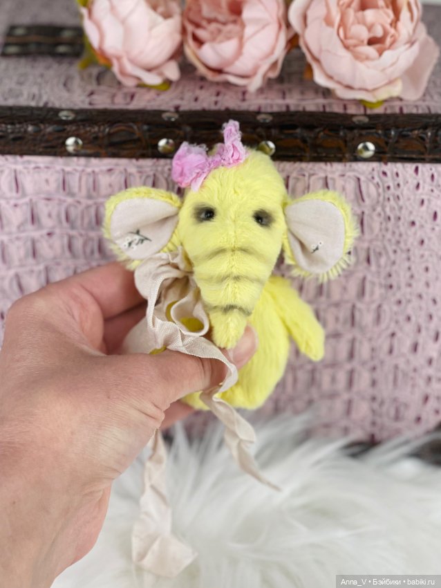 Тедди слонька❤️ — Авторские мишки Тедди и друзья: фото (фото 2)