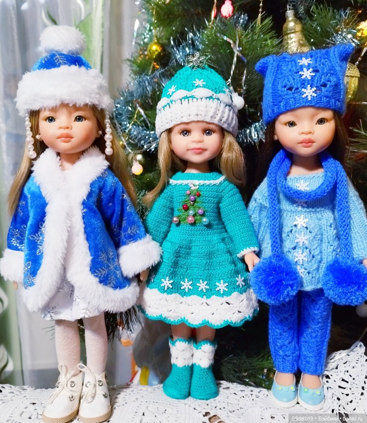 Костюм "Ёлочка" для кукол паола рейна (фото 7)