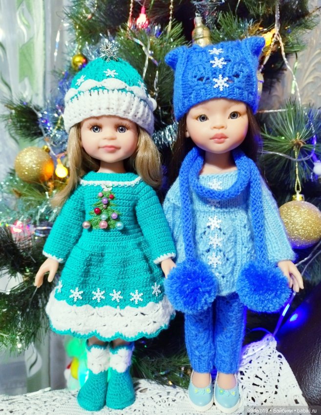 Костюм "Ёлочка" для кукол паола рейна (фото 6)