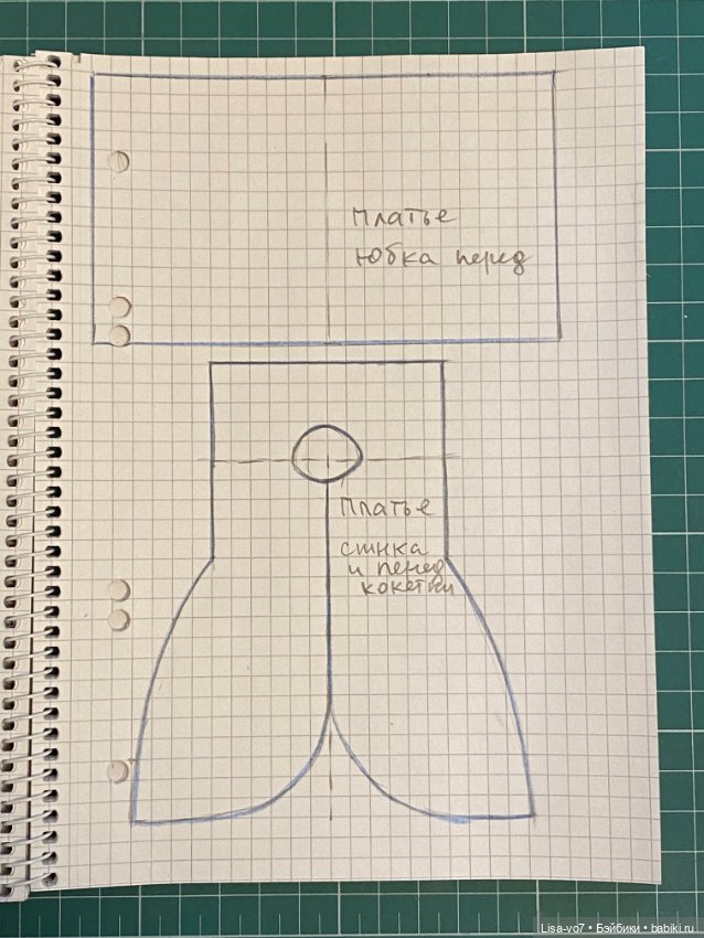 Несколько выкроек для маленьких винтажных кукол (фото 10)