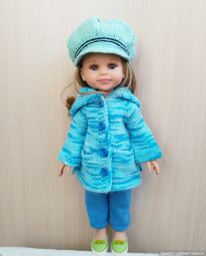 Большой комплект в голубых тонах для паолочки (фото 6)