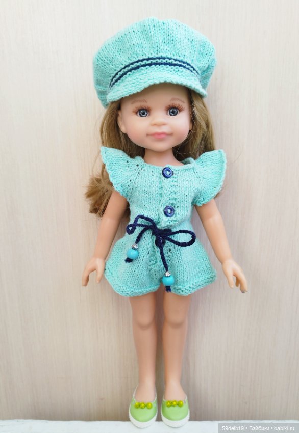 Большой комплект в голубых тонах для паолочки