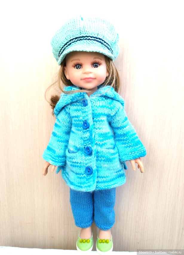 Большой комплект в голубых тонах для паолочки (фото 7)