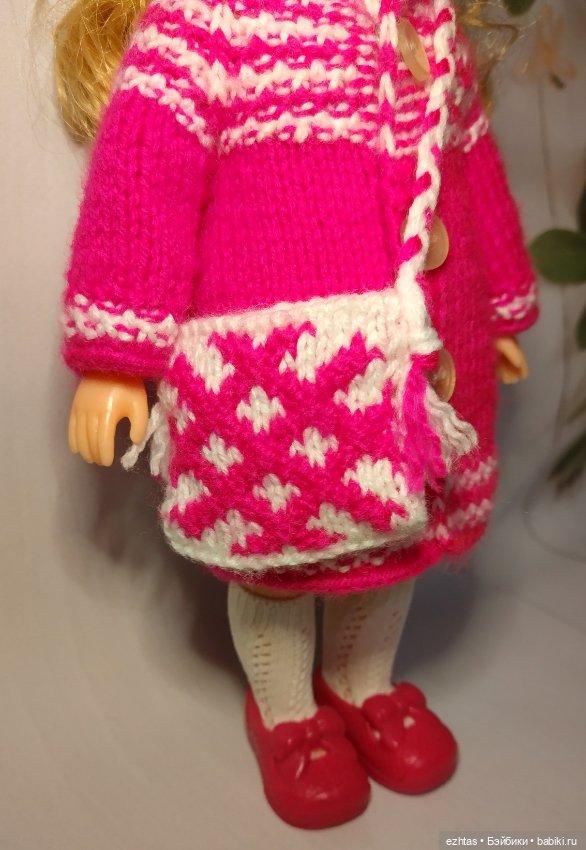 Сумочка для Амелии — Одежда и обувь для кукол своими руками: фото (фото 2)