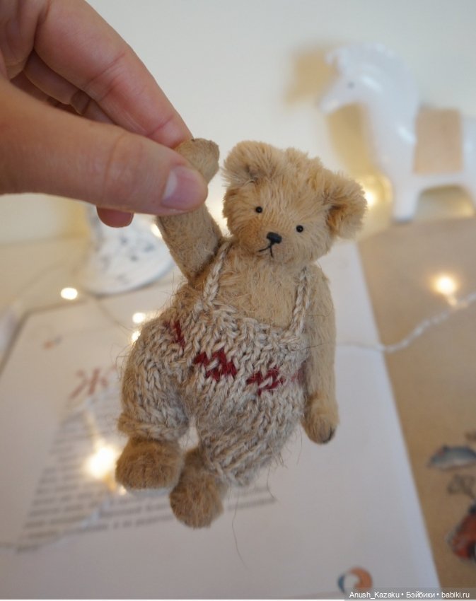 Мишутка Томас 🧸❤️ — Авторские мишки Тедди и друзья: фото (фото 5)