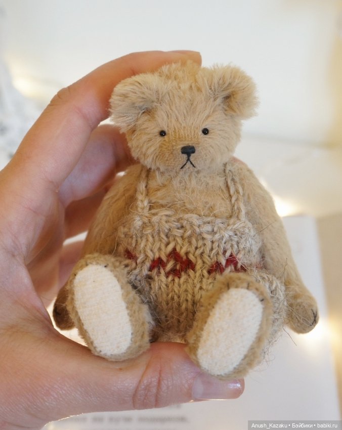 Мишутка Томас 🧸❤️ — Авторские мишки Тедди и друзья: фото (фото 2)