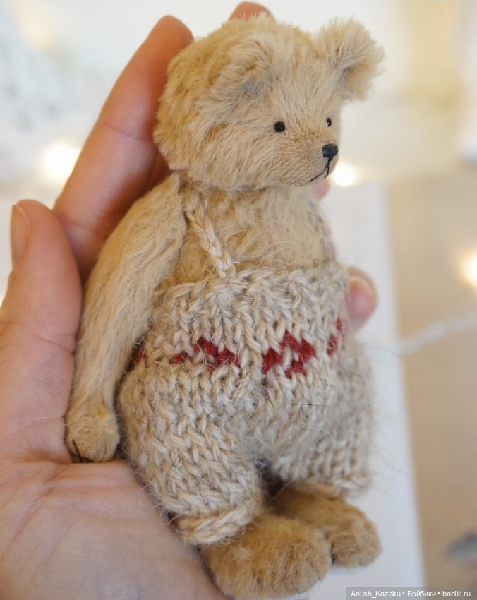 Мишутка Томас 🧸❤️ — Авторские мишки Тедди и друзья: фото (фото 3)