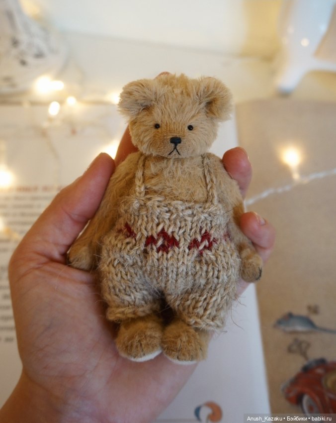 Мишутка Томас 🧸❤️ — Авторские мишки Тедди и друзья: фото (фото 4)