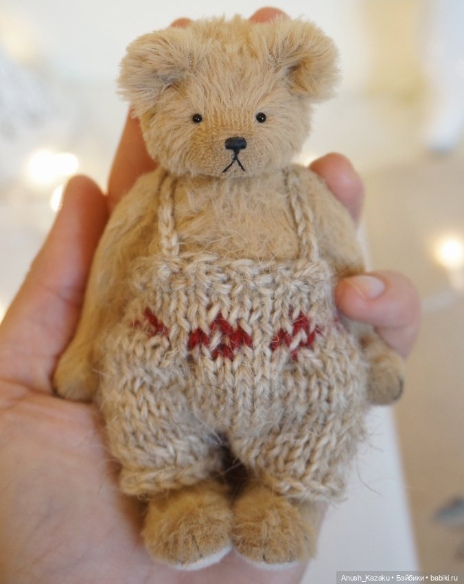 Мишутка Томас 🧸❤️ — Авторские мишки Тедди и друзья: фото