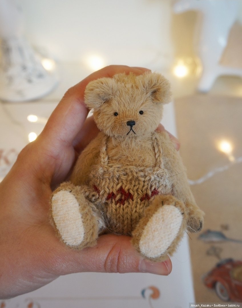 Мишутка Томас 🧸❤️ — Авторские мишки Тедди и друзья: фото (фото 8)