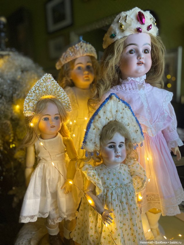 Антикварные куколки и Zwergnase