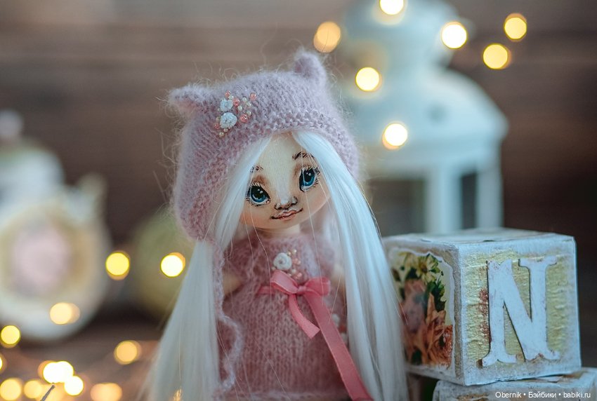 Голубой, или розовый — Авторские текстильные куклы: Вальдорфские (фото 3)