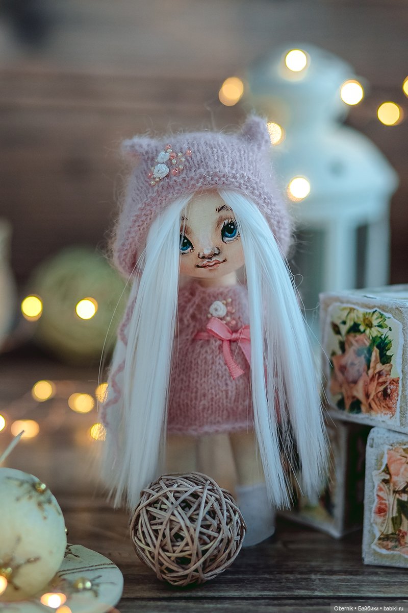 Голубой, или розовый — Авторские текстильные куклы: Вальдорфские (фото 2)