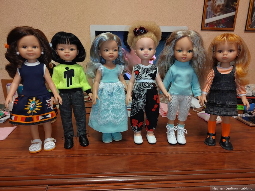 Одежек много не бывает. Новые паолки и новые одежки