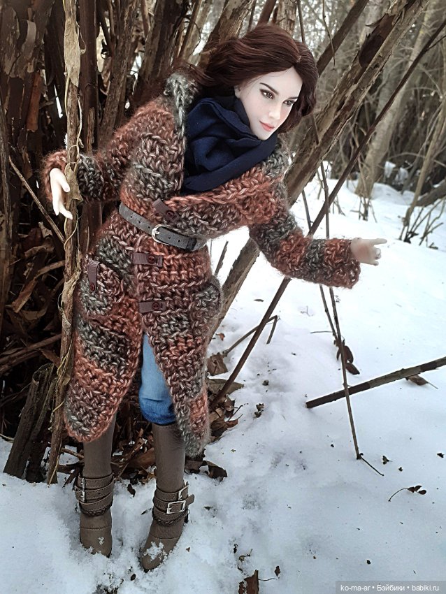 Пальто, связанные почти из ничего