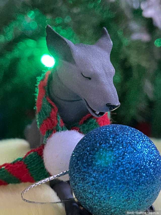 Новогодние фото с моими любимыми домашними питомцами (фото 2)