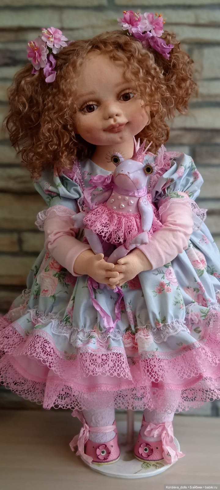 Новогодняя история — Авторские текстильные куклы: Вальдорфские (фото 8)