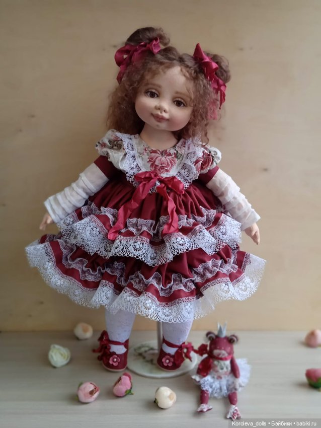Новогодняя история — Авторские текстильные куклы: Вальдорфские (фото 6)