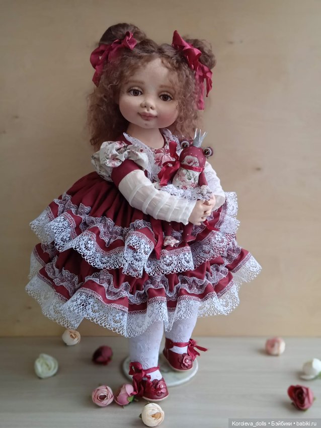 Новогодняя история — Авторские текстильные куклы: Вальдорфские (фото 7)