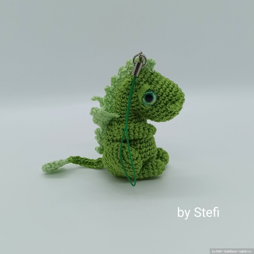 Захотелось связать миниатюрного дракончика. Символ 2024 (фото 3)