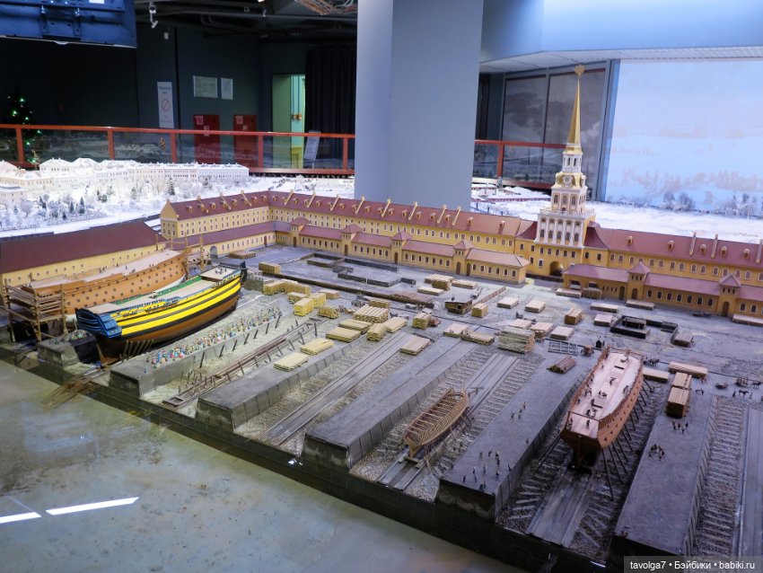 "Петровская Акватория" - музей-макет 1:87 в Санкт-Петербурге