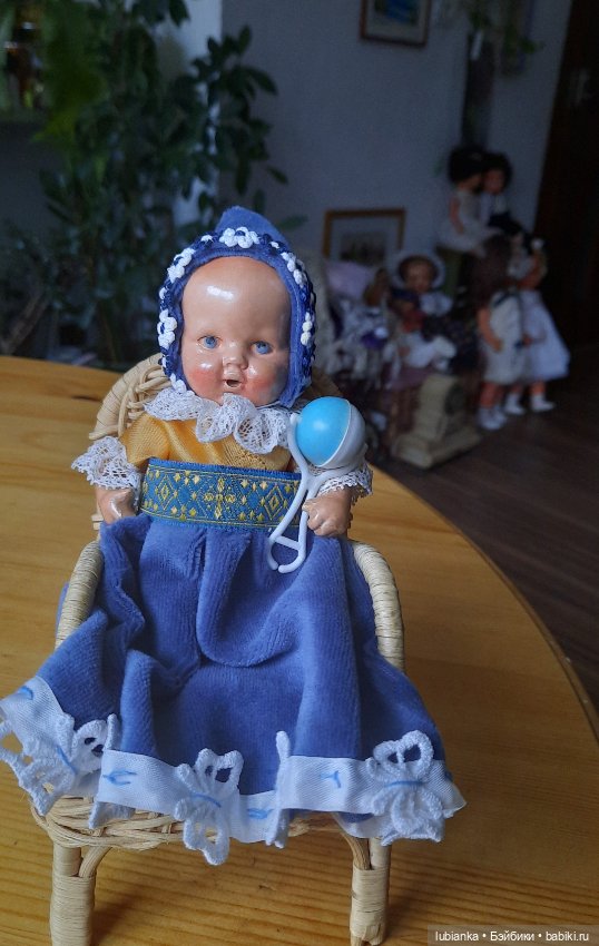 Хертвижонок переоделся🥰🤗 — Винтажные куклы ГДР (Немки): Бигги (фото 4)