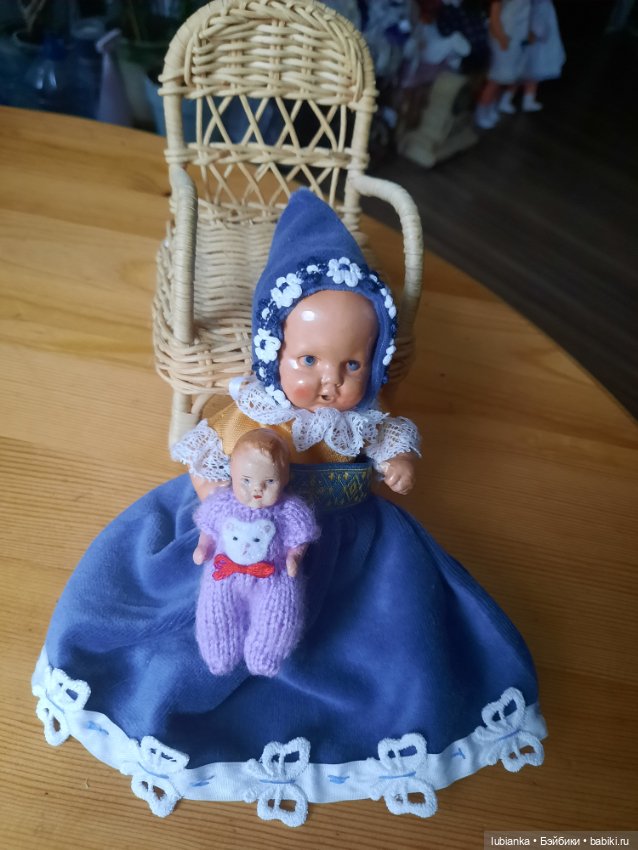 Хертвижонок переоделся🥰🤗 — Винтажные куклы ГДР (Немки): Бигги (фото 10)