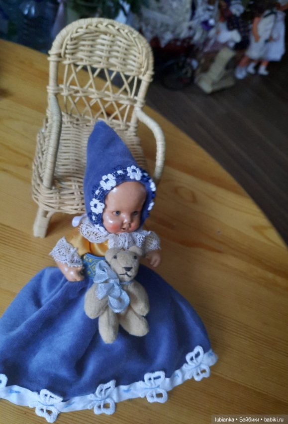 Хертвижонок переоделся🥰🤗 — Винтажные куклы ГДР (Немки): Бигги (фото 8)