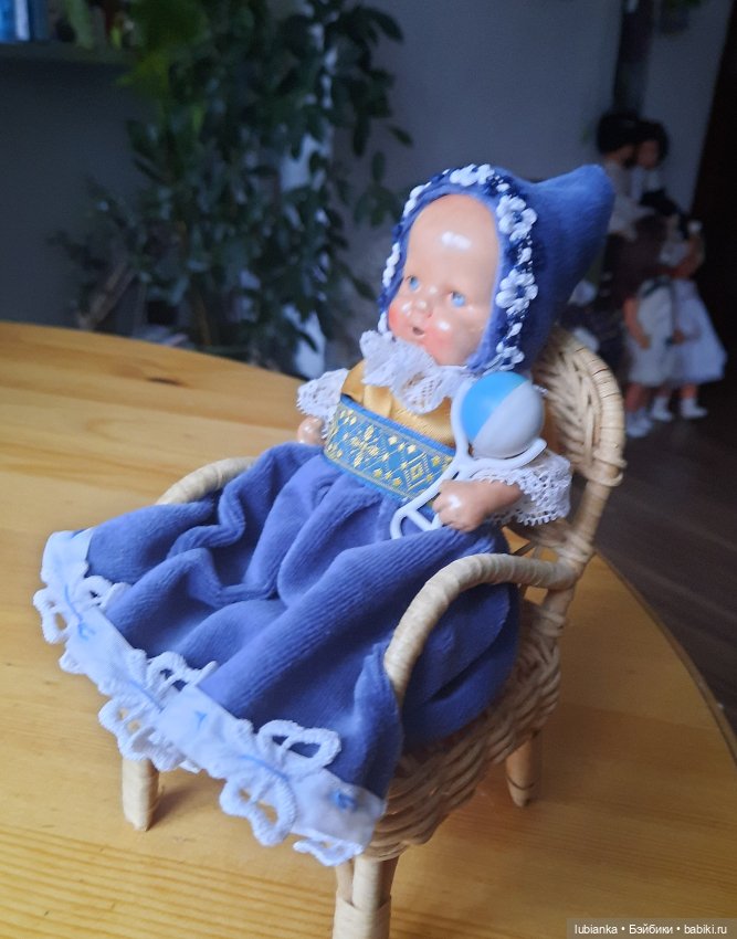 Хертвижонок переоделся🥰🤗 — Винтажные куклы ГДР (Немки): Бигги (фото 6)