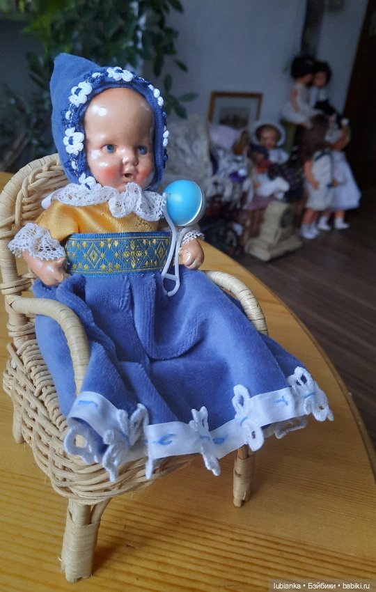 Хертвижонок переоделся🥰🤗 — Винтажные куклы ГДР (Немки): Бигги (фото 5)