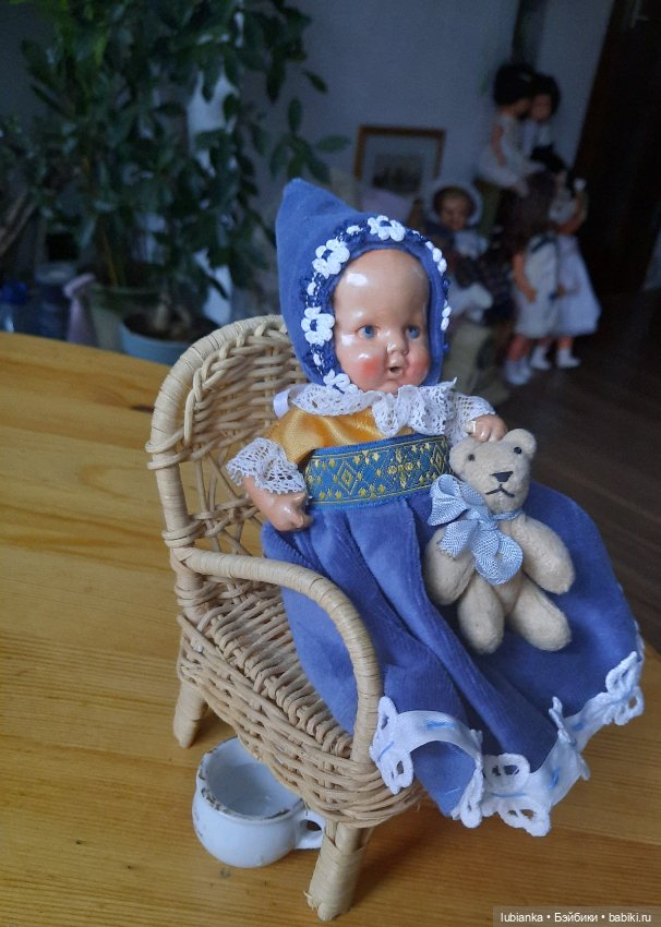 Хертвижонок переоделся🥰🤗 — Винтажные куклы ГДР (Немки): Бигги