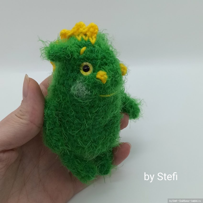 Дракончик Жоржик. Символ 2024. Пушистик (фото 2)