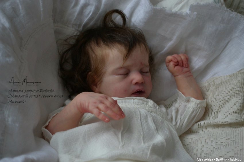 Малышка Мануэлла. Кукла-реборн Анны Морозовой