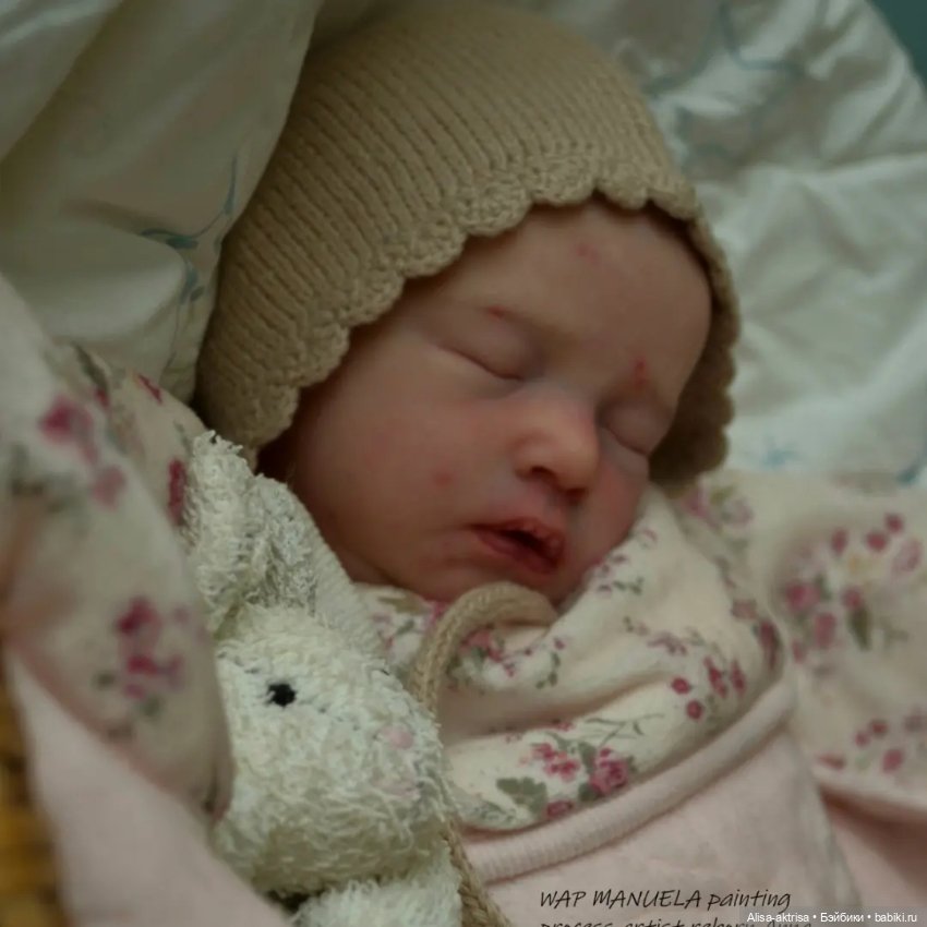 Малышка Мануэлла. Кукла-реборн Анны Морозовой (фото 4)