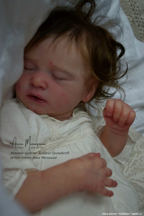 Малышка Мануэлла. Кукла-реборн Анны Морозовой