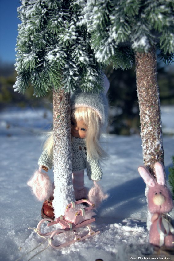 Зима. Солнце. Ёлки. Зайцы. Мы❄ ❄ ❄