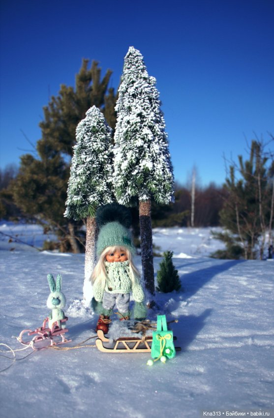 Зима. Солнце. Ёлки. Зайцы. Мы❄ ❄ ❄ (фото 2)