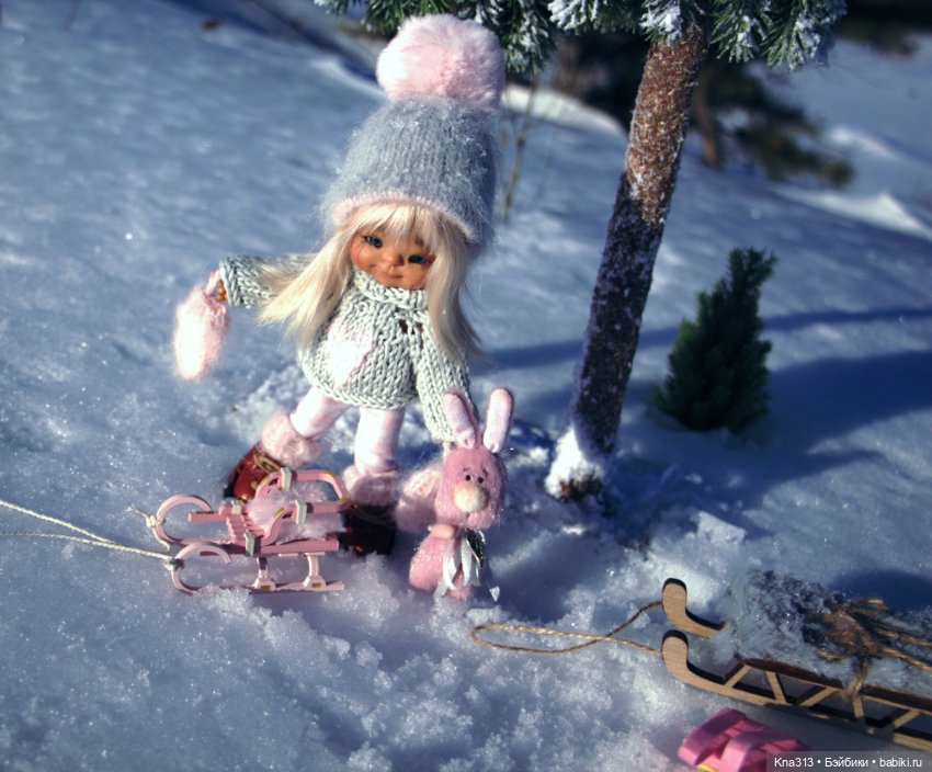 Зима. Солнце. Ёлки. Зайцы. Мы❄ ❄ ❄