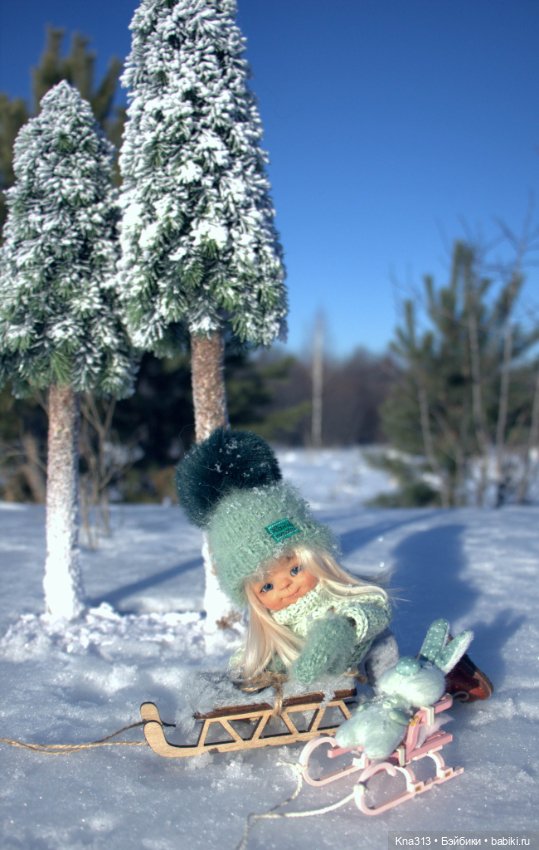 Зима. Солнце. Ёлки. Зайцы. Мы❄ ❄ ❄ (фото 10)