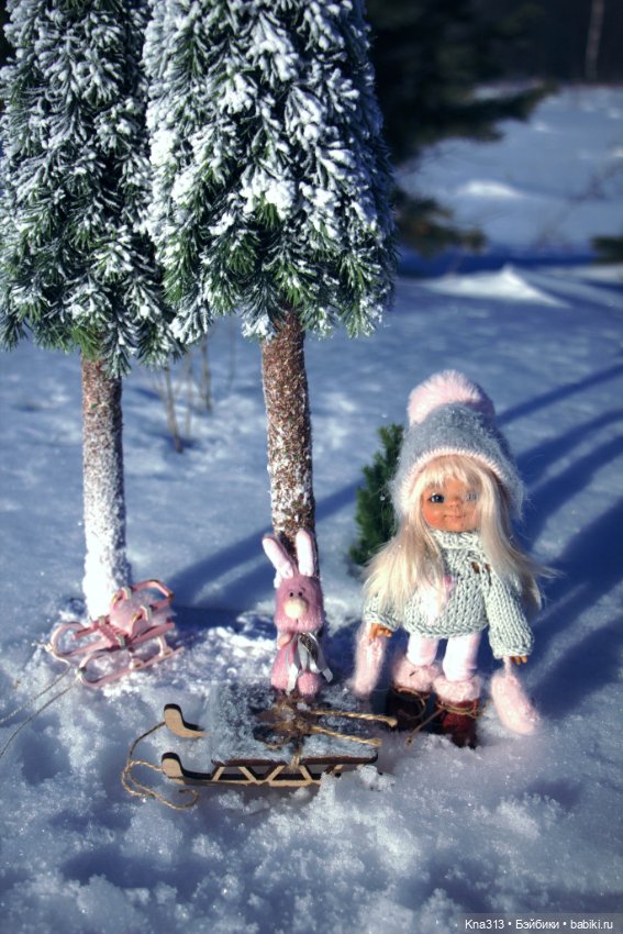 Зима. Солнце. Ёлки. Зайцы. Мы❄ ❄ ❄