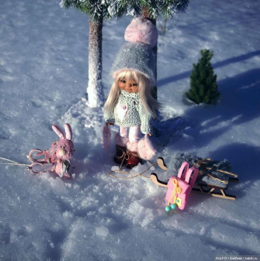 Зима. Солнце. Ёлки. Зайцы. Мы❄ ❄ ❄