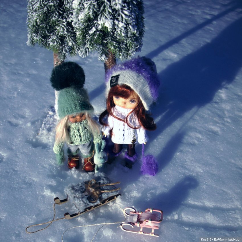 Зима. Солнце. Ёлки. Зайцы. Мы❄ ❄ ❄