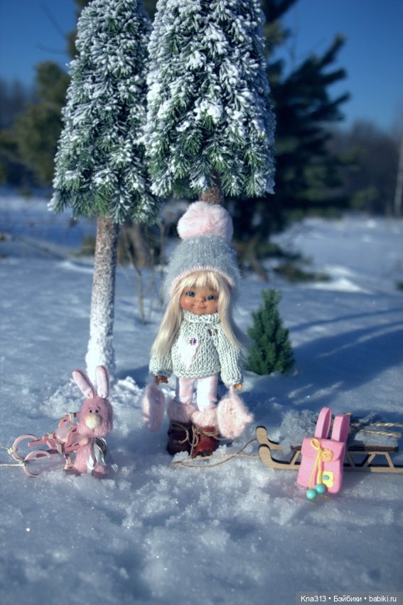 Зима. Солнце. Ёлки. Зайцы. Мы❄ ❄ ❄