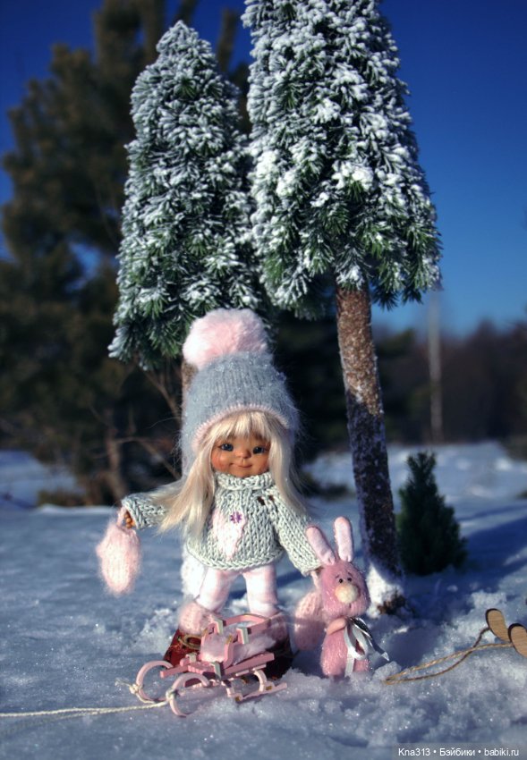 Зима. Солнце. Ёлки. Зайцы. Мы❄ ❄ ❄