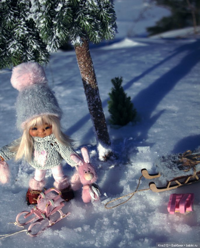 Зима. Солнце. Ёлки. Зайцы. Мы❄ ❄ ❄