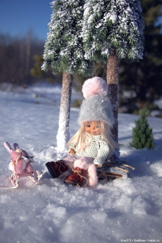 Зима. Солнце. Ёлки. Зайцы. Мы❄ ❄ ❄