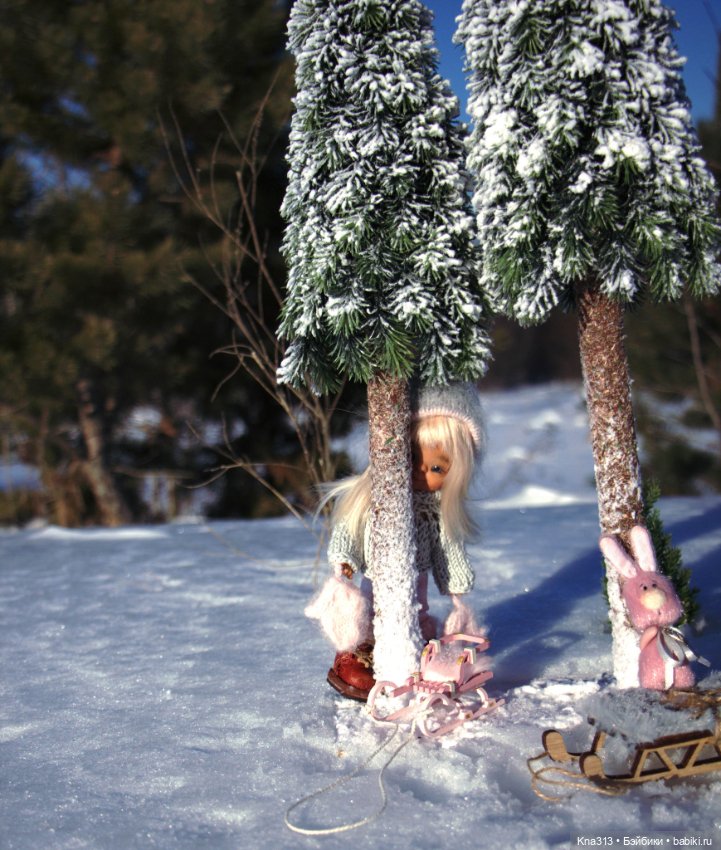 Зима. Солнце. Ёлки. Зайцы. Мы❄ ❄ ❄