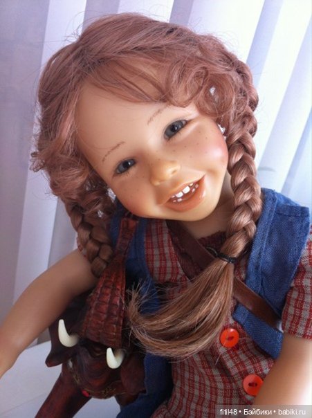 Авторские куклы Брижжитт Леман (фото 9)