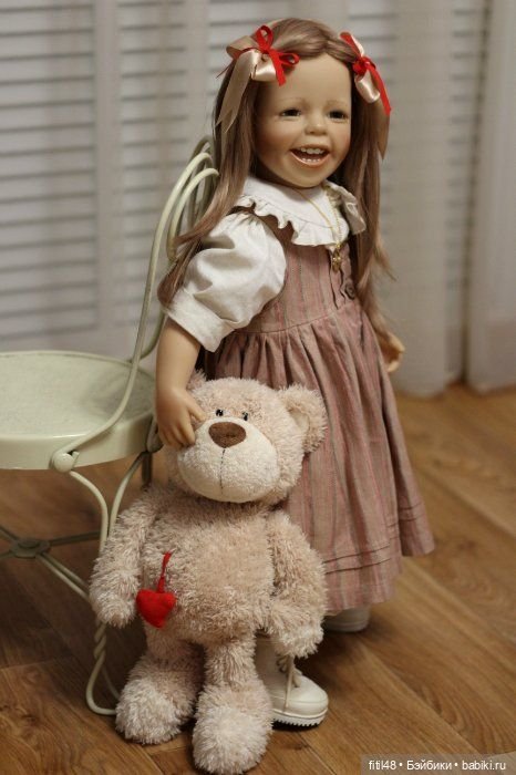 Авторские куклы Брижжитт Леман